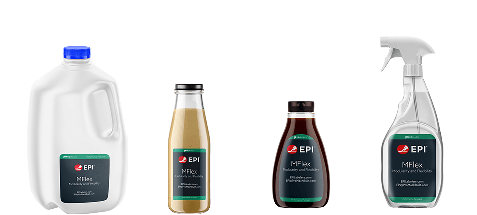 MFlex Front & Back Label Applicator for Various Container Shapes